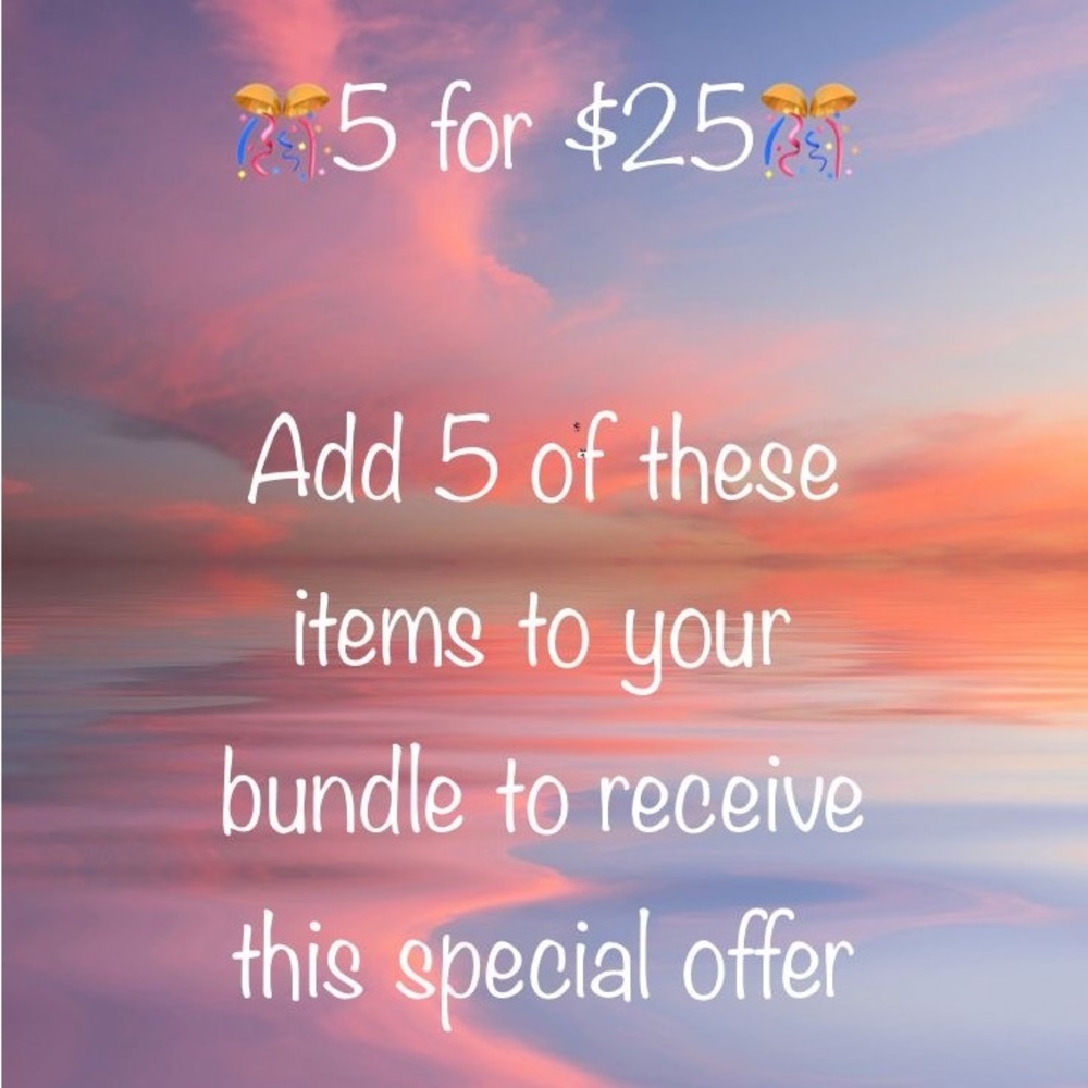 🎊$4.99 SHIPPING INCLUDED WITH THIS OFFER 🎊